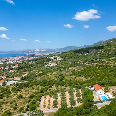 Private Golden Hour With A View Of Split Area Villa Kastel Sucurac
